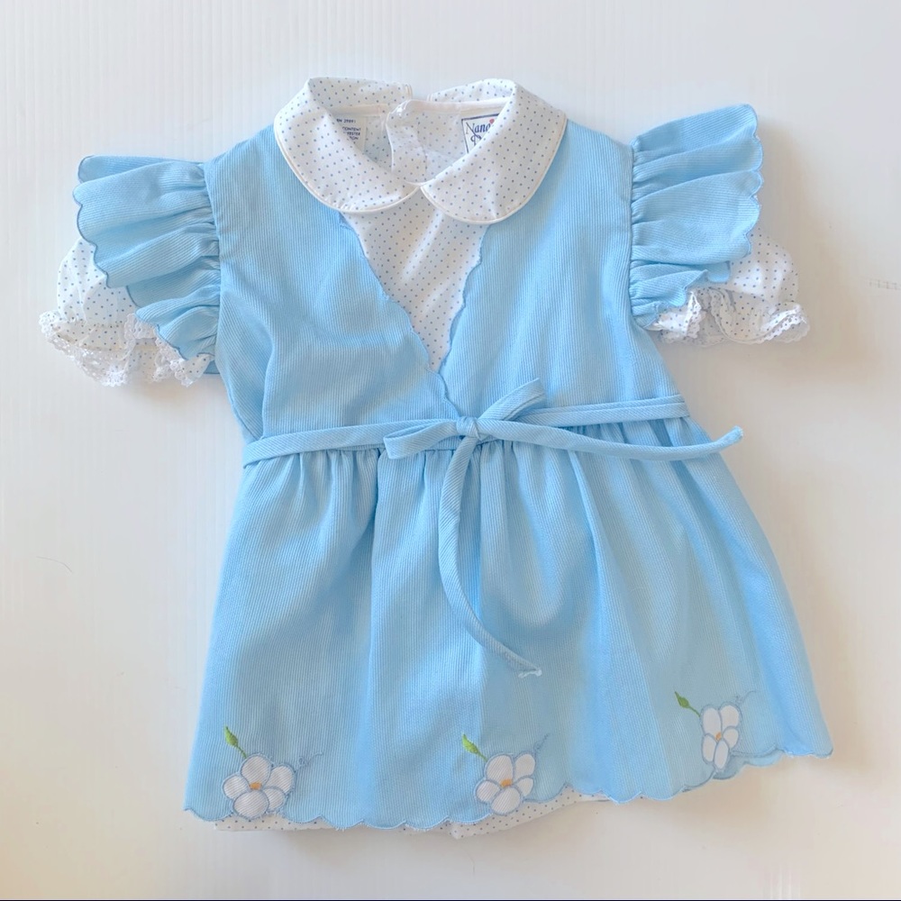 Nana’s Pet For JC Penny Blue Dress with Blouse vintage
